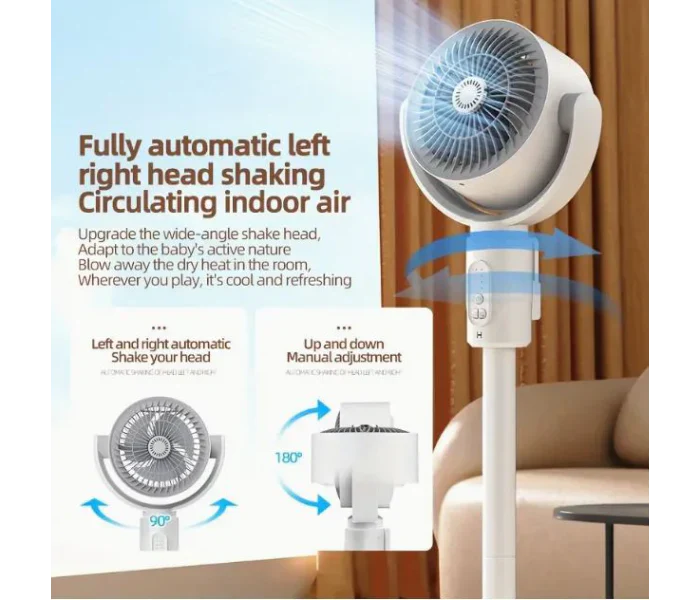 3 in 1 Portable Movable Air Circulation Fan