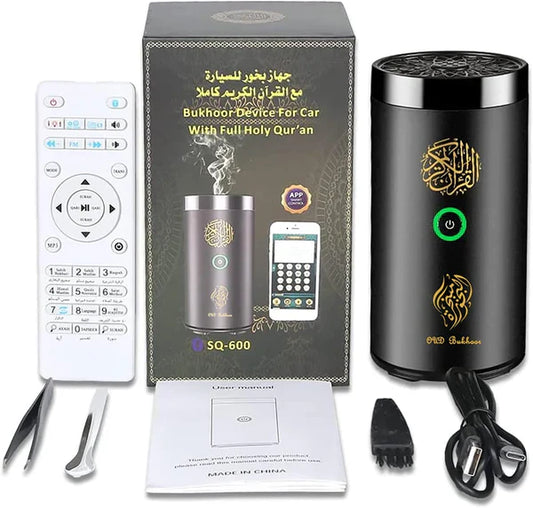 Electric Bakhoor Incense Burner & Diffuser with Speaker