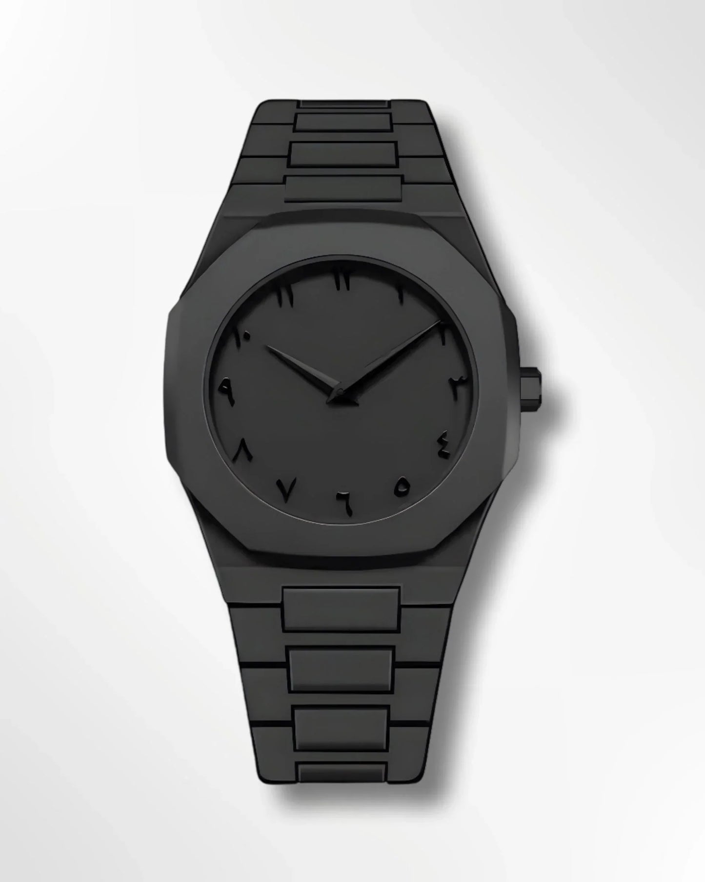 Arabic Matt Black Watch | Limited Edition