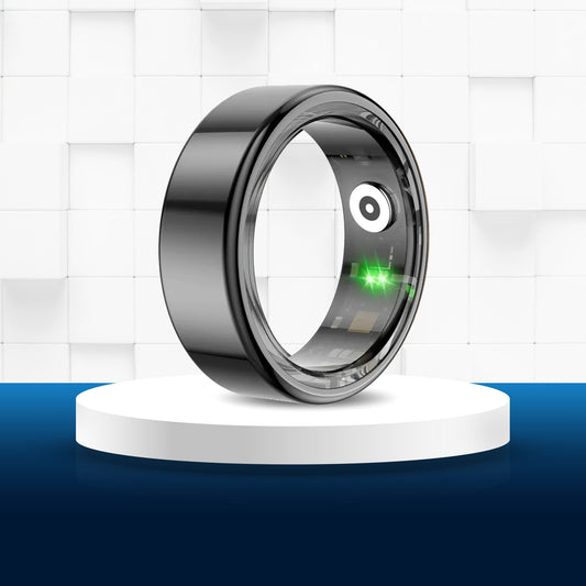 Smart Ring Health Tracker - Sleep Tracker Ring, No App Subscription, Support 6-7 Days Battery Life