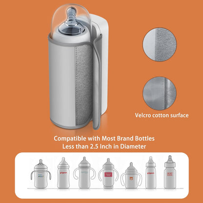 MomEase™ Portable Baby Milk Warmer – 1 Year Warranty (جهاز تسخين الحليب المحمول – ضمان سنة)