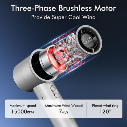 Portable Handheld Turbo Fan150 Speed Mini Fan