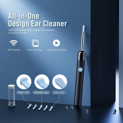 Wireless Ear Wax Removal Kit with Camera & Light