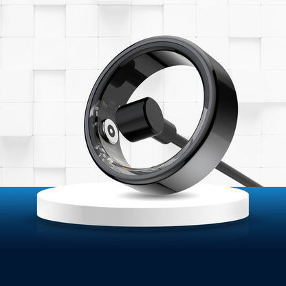 Smart Ring Health Tracker - Sleep Tracker Ring, No App Subscription, Support 6-7 Days Battery Life